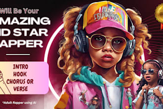 be your amazing kid star rapper