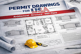 do permit drawings, architectural drawings, barn house and house plans