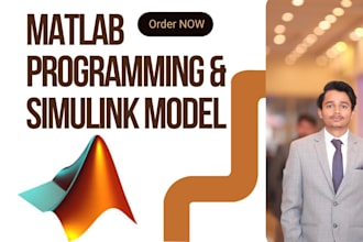 offering assistance with matlab programming and simulink model