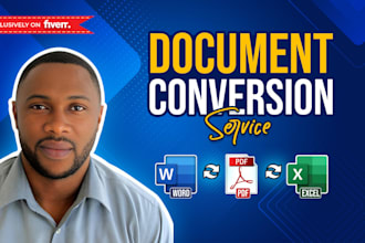 transcribe or retype scanned documents into editable text