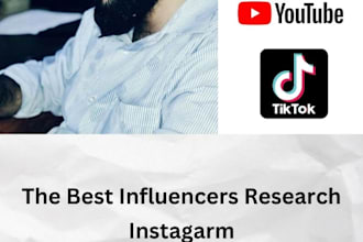 do influencer research for find the best instagram influencer for you
