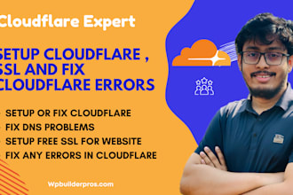 set up cloudflare SSL and fix SSL, CDN issues for your website
