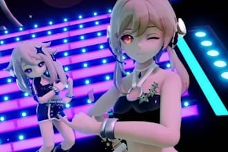create an amazing mmd model, sfm, mmd motion, vseeface, nsfw, vrchat, vrm