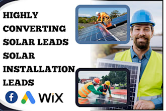 generate highly converting solar leads solar installation leads roofing leads