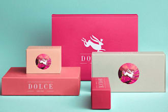 do product packaging box design, mailer box design, pouch design product render