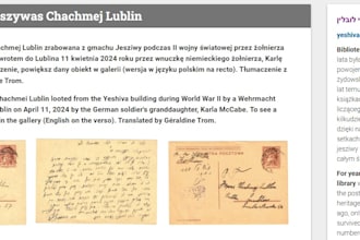 translate yiddish hebrew french, typed, handwritten