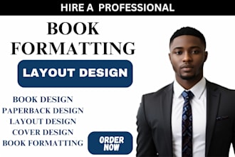 do manuscript formatting paperback layout design typesetting indesign book cover