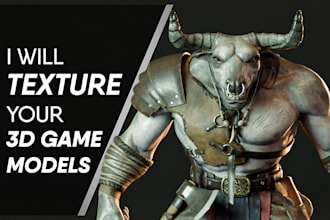 texture your 3d game models