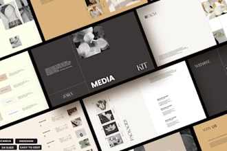 write and design press kit, epk, brochure design, product catalog, sell sheet