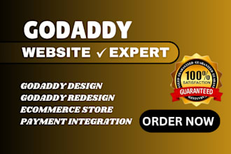 design and redesign your godaddy website godaddy landing page