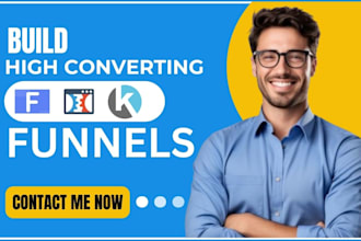 build kartra sales funnel, clone, migrate funnelish page website on clickfunnels