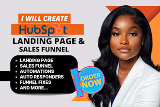 setup hubspot crm, groove pages, hubspot website, hubspot landing, groove funnel