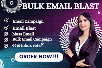 blastout direct inbox bulk email blast email campaign on email SMTP server