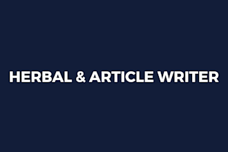 be an ebook ghostwriter on herbal medicine, medical fitness ebook, ebook writer