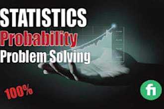 do statistical analysis projects with reports using python, excel, or spss