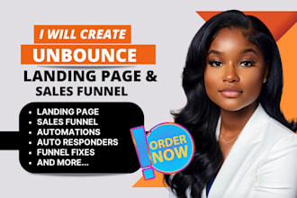 build unbounce landing page, unbounce landing page design or unbounce pages