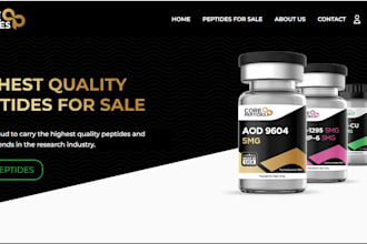 nutraceutical website health supplement shopify store, nootropic website