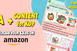 craft a captivating a plus content for amazon kdp