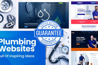 do plumbing website, roofing website, construction, handyman website
