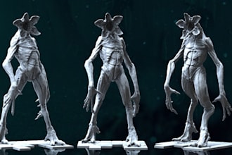 carve 3d sculpture in zbrush,human photo to 3dsculpt,3d miniature,headbust,print