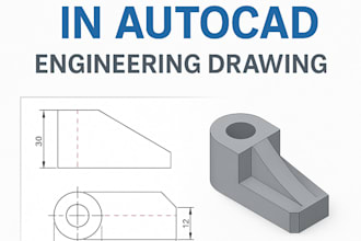 create mechanical 3d models and technical drawings in autocad