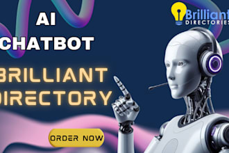 create ai chatbot for brilliant directories website saas ai voicebot chatgpt