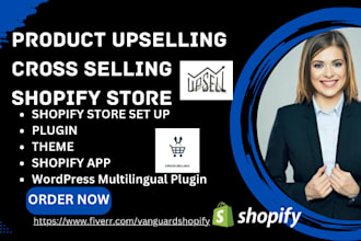 setup shopify store product upsell cross selling reconvert blod shopify expert