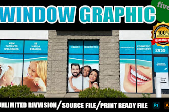 make outstanding window graphics, storefront, and shopfront