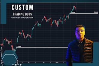 create or give ready made trading bot, mt5, tradingveiw, binance
