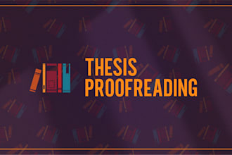 proofread your doctoral thesis