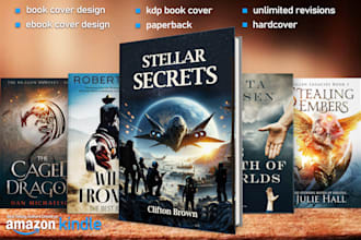 do book cover kdp book cover ebook cover design with unlimited revisions