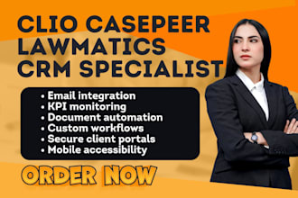 setup salesforce clio thryv casepeer lawgro lawruler intapp cosmolex lawmatics