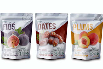 do pouch design, product label design, food packaging design