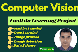 do machine learning, computer vision, deep learning and nlp projects in python