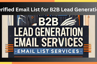 build a verified email list for b2b lead generation