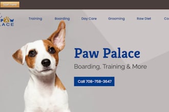 design pet shopify store pet website pet product pet ecommerce website