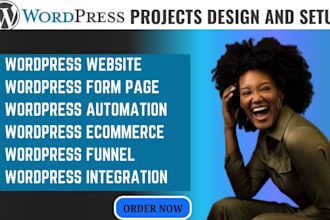 design and redesign responsive wordpress website for any niche of website