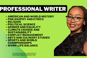 do quality research and summaries on any topic