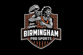 design cool sports history logo