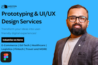 develop custom UI UX designs and prototypes