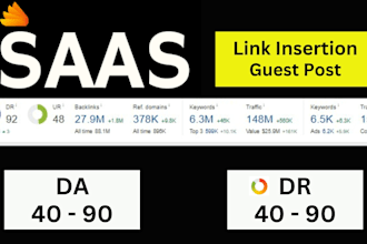 do high authority saas guest post or saas link insertion