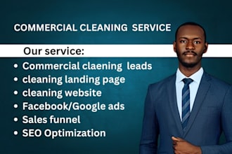 clean house leads janitorial leads commercial cleaning air duct cleaning website