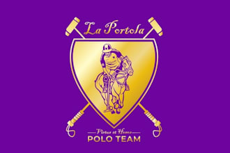 design professional polo team logo
