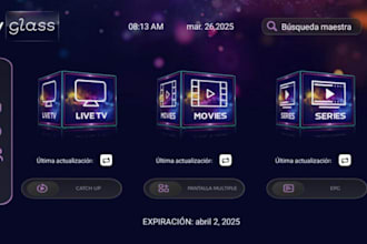 do custom iptv app, ibo player, next tv, smarter v4, sparkle tv, extreme