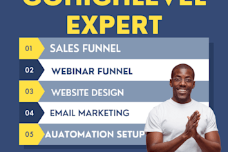 build webinar funnel, gohighlevel , gohighlevel website gohighlevel automation