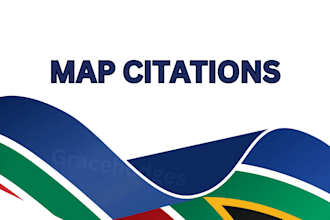 build accurate south africa local map citations