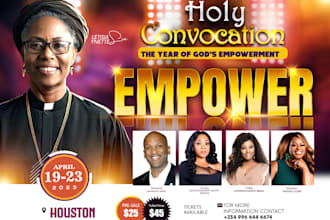 design a postcard, flyer for your event flyers in 4hrs