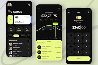 develop fintech app, escrow app, payment app, p2p app, money transfer platform