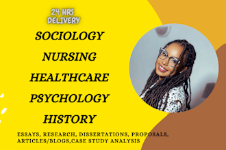 urgent nursing, sociology, psychology, american history, health, case study