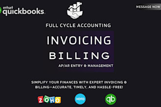 enter bills and invoices in the accounting software